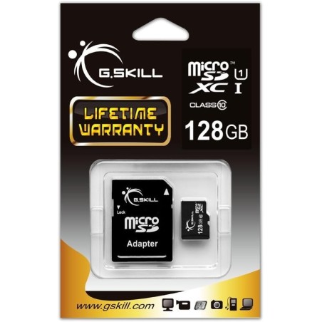 G.Skill micro SDXC C10 128GB con adattatore