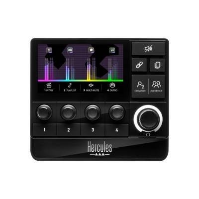 Hercules Stream 200 XLR Controller Audio 9 pulsanti Nero