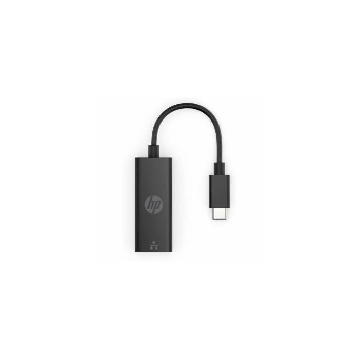 HP USB-C to RJ45 Adapter G2, USB tipo-C, RJ-45, Nero, Casa, Windows 10, Windows 11, 180 mm