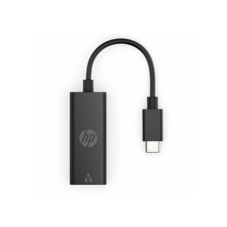 HP USB-C to RJ45 Adapter G2, USB tipo-C, RJ-45, Nero, Casa, Windows 10, Windows 11, 180 mm