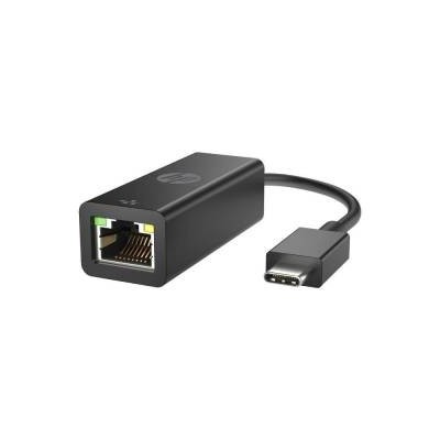 HP USB-C to RJ45 Adapter G2, USB tipo-C, RJ-45, Nero, Casa, Windows 10, Windows 11, 180 mm