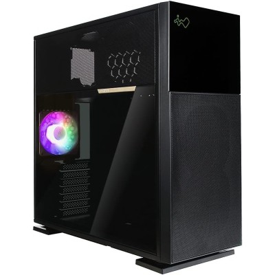 In Win 515 BLACK Middle Vetro Temperato No-Power mini ITX/microATX/ATX Nero