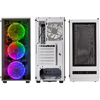 Kolink Observatory ARGB Middle Tower Vetro Temperato No Power minITX/mATX/ATX/E-ATX Bianco