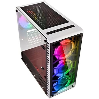 Kolink Observatory ARGB Middle Tower Vetro Temperato No Power minITX/mATX/ATX/E-ATX Bianco