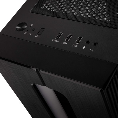 Kolink Nimbus ARGB Middle Tower Vetro Temperato No-Power minITX/mATX/ATX