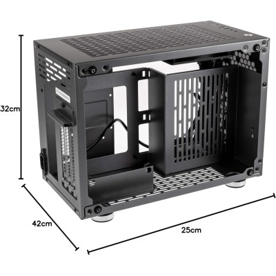 Kolink Rocket Heavy SFF Vetro Temperato No-Power minITX 