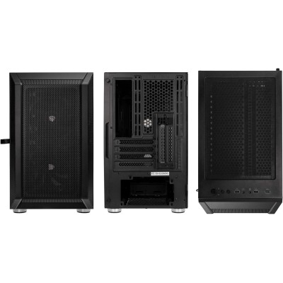 Kolink Citadel Mesh Mini Tower Vetro Temperato No-Power minITX/mATX