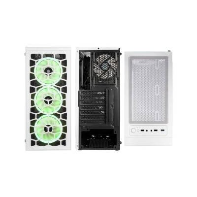 Kolink Observatory Lite ARGB Middle Tower Vetro Temperato No Power minITX/mATX/ATX Bianco