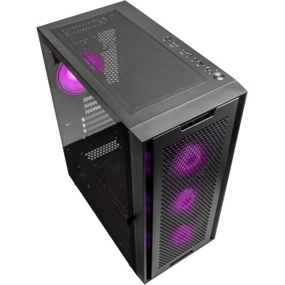  Kolink Observatory Duo ARGB Midi Midi Tower Vetro Temperato No-Power minITX/mATX/ATX/E-ATX