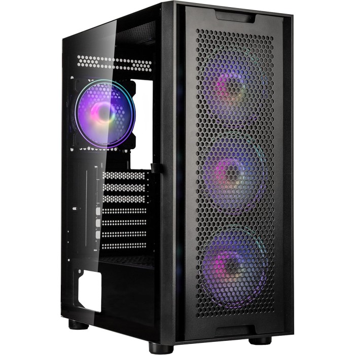  Kolink Observatory Duo ARGB Midi Midi Tower Vetro Temperato No-Power minITX/mATX/ATX/E-ATX