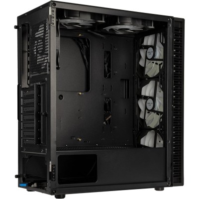 Kolink Observatory HF Glass Black ARGB Case Midi Tower Vetro Temperato No-Power minITX/mATX/ATX