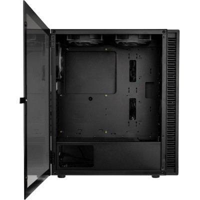 Kolink Observatory HF Glass Black ARGB Case Midi Tower Vetro Temperato No-Power minITX/mATX/ATX