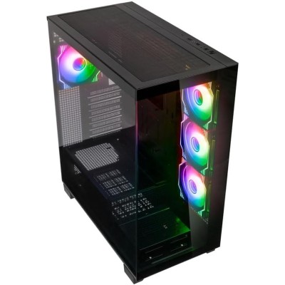 Kolink Unity Arena ARGB Case Mid-Tower Vetro Temperato No-Power minITX/mATX/E-ATX/ATX