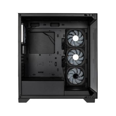 Kolink Unity Peak ARGB Case Mid-Tower Vetro Temperato No-Power minITX/mATX/ATX