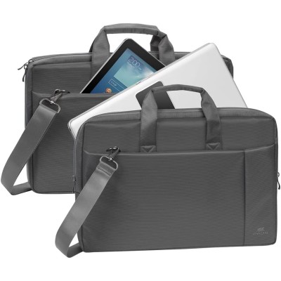 Rivacase 8251 Borsa per Notebook 17.3" Grigio