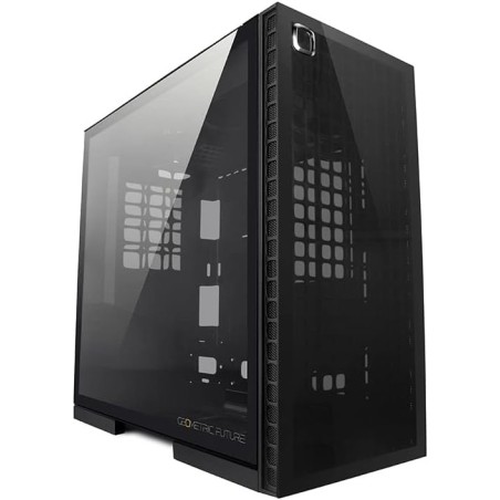 Geometric Future Cezanne Case Mid Tower No-Power Vetro Temperato minITX/mATX/ATX/E-ATX Nero