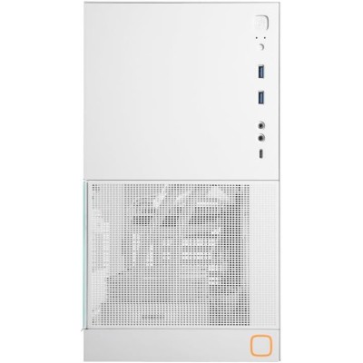 Geometric Future King Arthur Case Mid Tower No-Power Vetro Temperato minITX/mATX/ATX/E-ATX Bianco