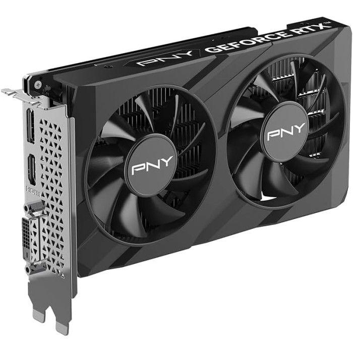 PNY GeForce RTX 3050 6GB VERTO Dual Fan GDDR6 HDMI/DisplayPort/DVI-D PCi Ex 4.0 16x