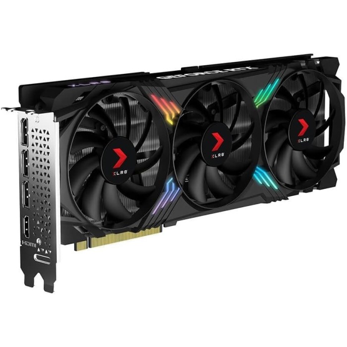 PNY GeForce RTX 4070 Super XLR8 Gaming VERTO OC 12GB GDDR6X DLSS3 1*HDMI/3*DP PCi Ex 4.0 16x