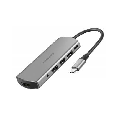 Mediacom MD-C309 Docking Station USB-C to 3*USB3.0/HDMI/Audio