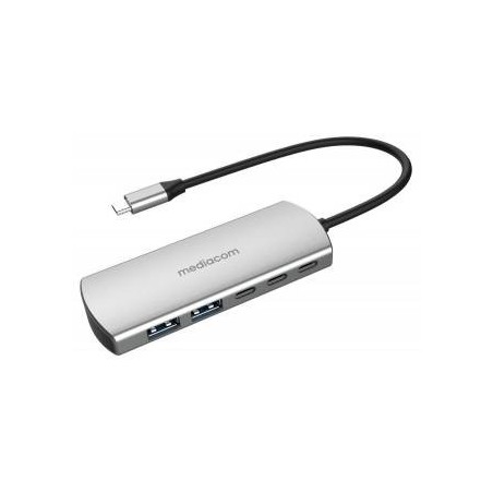 Mediacom MD-C324 Docking Station USB-C to 2*USB3.0/2*USB-C