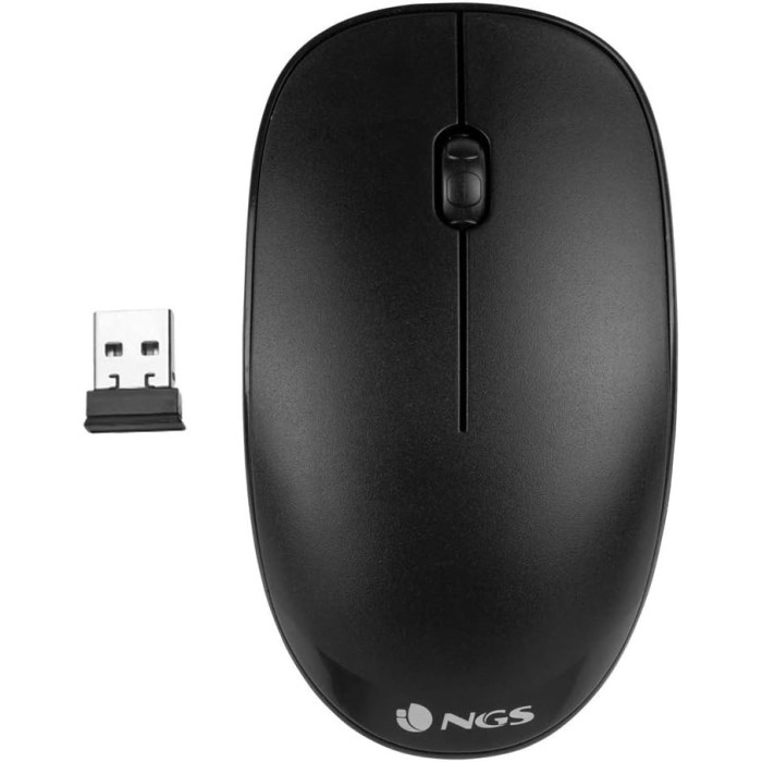 NGS Fog Mouse Ottico 1200Dpi Wireless Nero