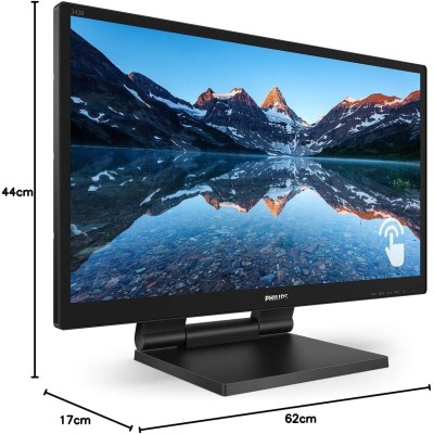 Philips 242B9T Monitor Touch 23.8" IPS 60Hz FullHD 5ms Multimediale USB VGA/DVI/HDMI/DP