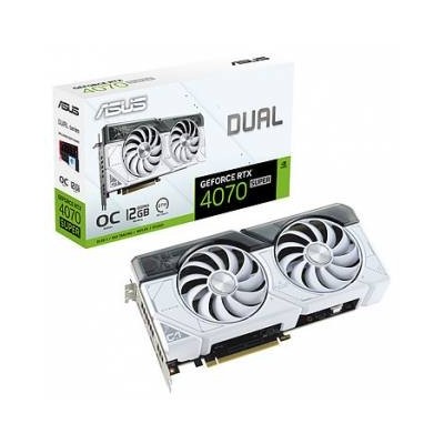 Asus GeForce Dual RTX 4070 Super White Edition 12GB GDDR6X DLSS3 HDMI/3*DP PCi Ex 4.0 16x