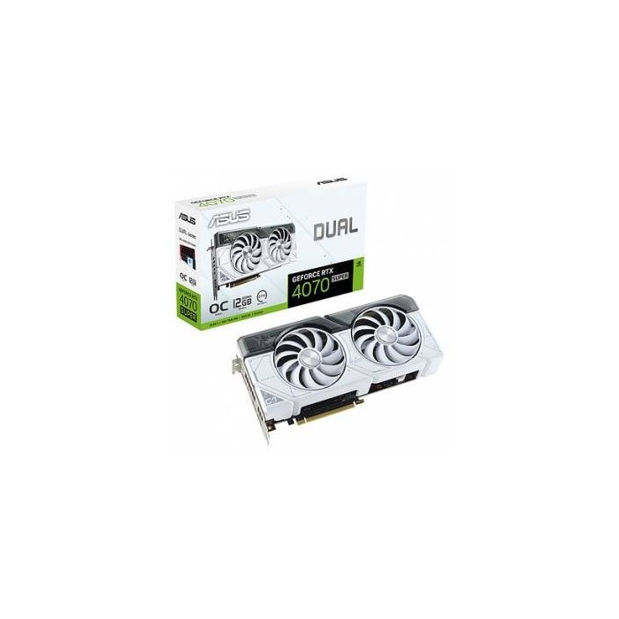 Asus GeForce Dual RTX 4070 Super White Edition 12GB GDDR6X DLSS3 HDMI/3*DP PCi Ex 4.0 16x