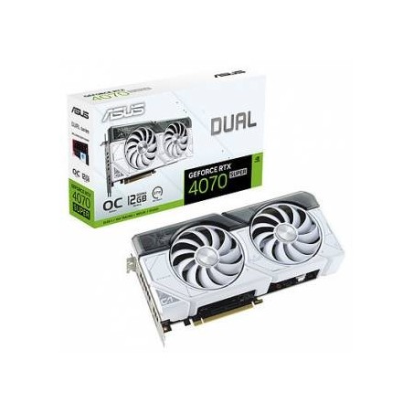 Asus GeForce Dual RTX 4070 Super White Edition 12GB GDDR6X DLSS3 HDMI/3*DP PCi Ex 4.0 16x