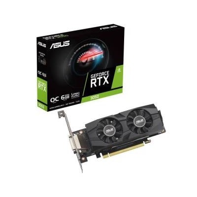 Asus GeForce RTX 3050 LP BRK OC Edition 6GB GDDR6 DLSS HDMI/DisplayPort/DVI-D PCI Ex. 4.0 16x