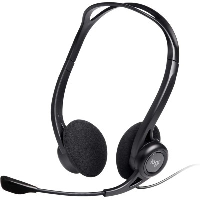 Logitech PC Headset 960 Cuffie/Microfono USB OEM