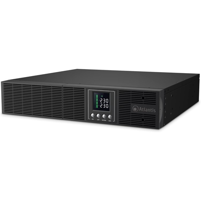 Atlantis Server Rack 2002 Pro UPS Online 2000VA/1800W 8xIEC