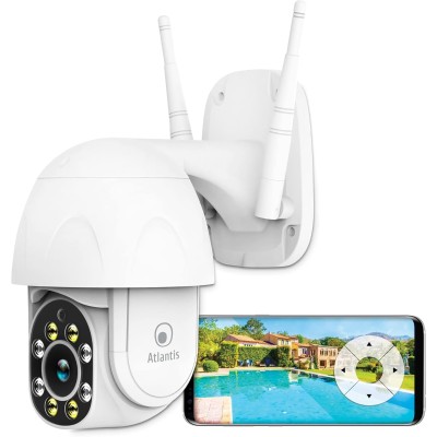 Atlantis Land SmartCam IPCam Wi-Fi 2MP Motorizzata Outdoor