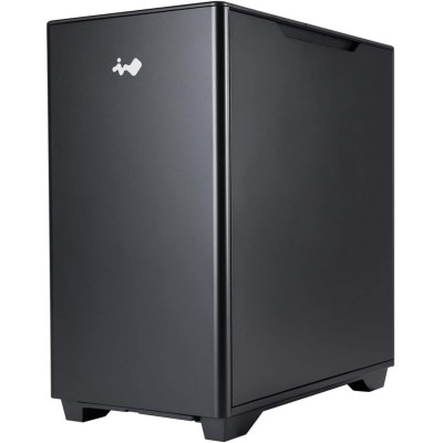 In Win A5 BLACK Middle Tower Vetro Temperato No-Power mini ITX/microATX/ATX/E-ATX Nero