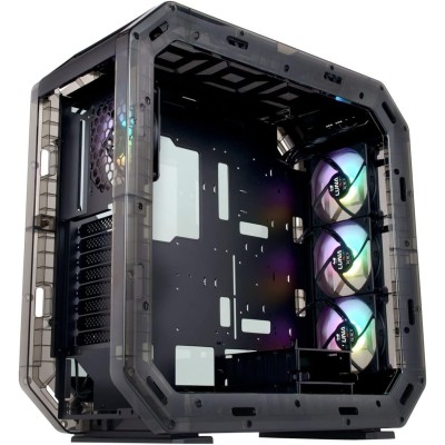 In Win AIRFORCE Middle Tower Vetro Temperato No-Power mini ITX/microATX/ATX Nero