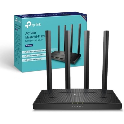 TP-Link Archer C6 Router Wi-Fi 5 Gigabit Ethernet Dual-band Nero