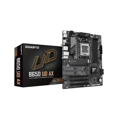 GIGABYTE B650 UD AX AMD B650 4*DDR5 3*M.2 4*SataIII AM5 HDMI/DisplayPort ATX                                