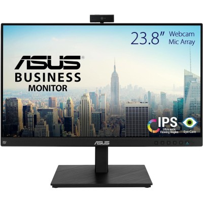 Asus BE24EQSK Monitor 23.8" IPS 60Hz FullHD 5ms Multimediale Pivot WebCam VGA/DVI/HDMI/DP/miniDP