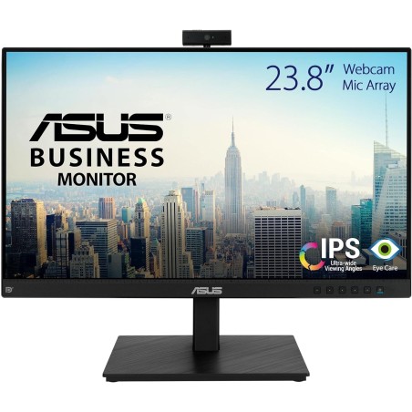 Asus BE24EQSK Monitor 23.8" IPS 60Hz FullHD 5ms Multimediale Pivot WebCam VGA/DVI/HDMI/DP/miniDP