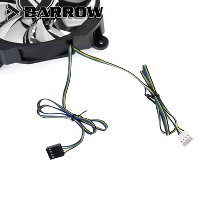 Barrow BF02-PR Ventola Rariator RGB PWM 1800rpm 120mm