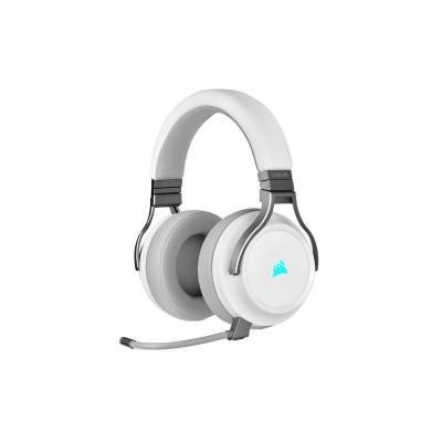 Corsair Virtuoso iCUE Cuffie con Microfono Wireless White "Corsair Renewed"