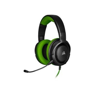 Corsair HS35 Green Cuffie con Microfono jack3.5 PC/XboxOne/PS4/Mobile