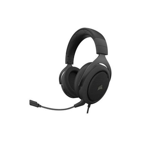 Corsair HS50 PRO Stereo Cuffie con Microfono PC/PS4/XboxOne/Mobile Carbon "Corsair Renewed"