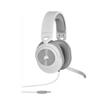 Corsair HS55 Surround White Cuffie con Microfono jack 3.5 PC/Xbox/PS4/Mobile