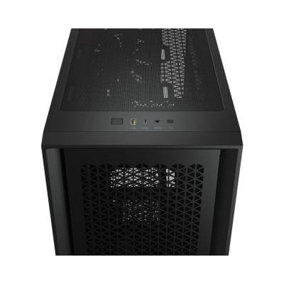 Corsair 4000D RGB, Mid Tower Vetro Temperato No-Power minITX/mATX/ATX/E-ATX