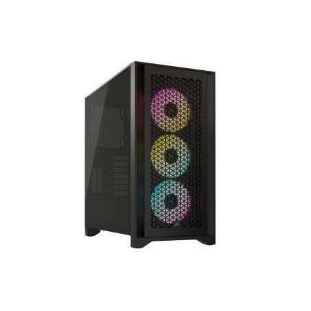 Corsair 4000D RGB, Mid Tower Vetro Temperato No-Power minITX/mATX/ATX/E-ATX