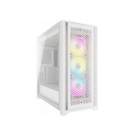 Corsair 5000D RGB, Mid Tower Vetro Temperato No-Power minITX/mATX/ATX/E-ATX