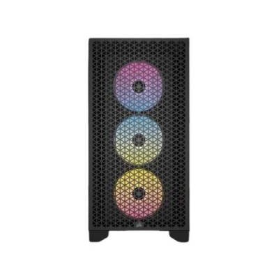 Corsair 3000D RGB AirFlow Mid Tower Vetro Temperato No-Power minITX/mATX/ATX Nero