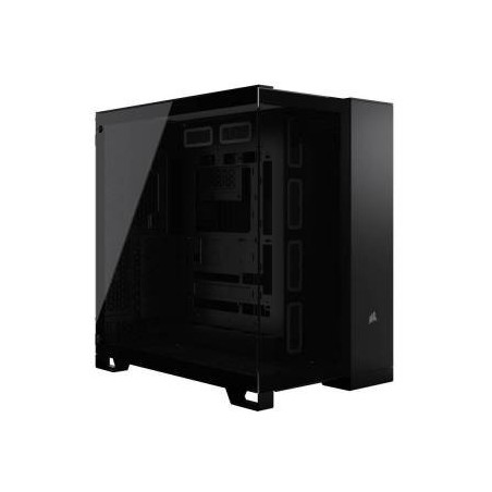 Corsair 6500X Black Middle Tower Vetro Temperato No-Power minITX/mATX/ATX/E-ATX